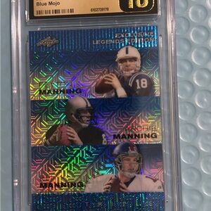 Exclusive Legends Edition Holographic Kids Trading Card - Blue